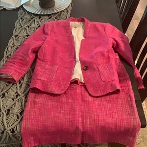 Pink Banana Republic Suit